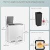 61KahWXcQL._AC_SL1500_.jpg Trash Can 2 x 8 Gallon (2 x 30 L) Garbage Can for Kitchen-Free Shipping