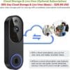 71ty3cs32BL._AC_SL1500_ Lunelyx 1080P Wireless Video Doorbell Camera