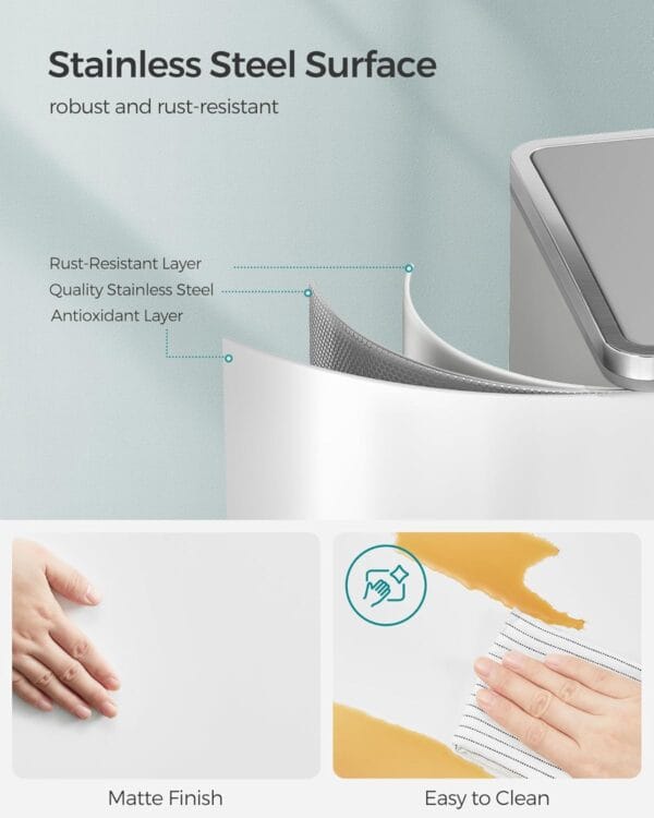 81p0Jo0N5L._AC_SL1500_.jpg Trash Can 2 x 8 Gallon (2 x 30 L) Garbage Can for Kitchen-Free Shipping