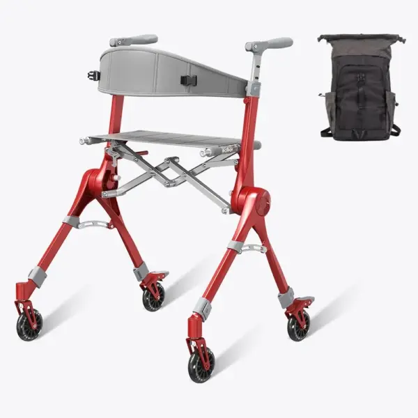 Z35-3_1000x Ultra-Light Folding Travel Rollator Walker-Free Shipping