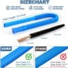Last Day Free Shipping-2Pcs Dryer Vent Cleaner Kit Universal Vacuum Hose Attachment & Brush