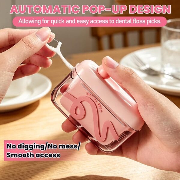 71wAIQXYM3L._AC_SL1500_ 2 PCS Portable Floss Dispenser With 100 Count Dental Flosser With Free Shipping