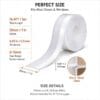 517HG4QaGWL._AC_ 16.4FT Weather Stripping Door Seal, Clear Silicone Door Seal Strip for Door Frame